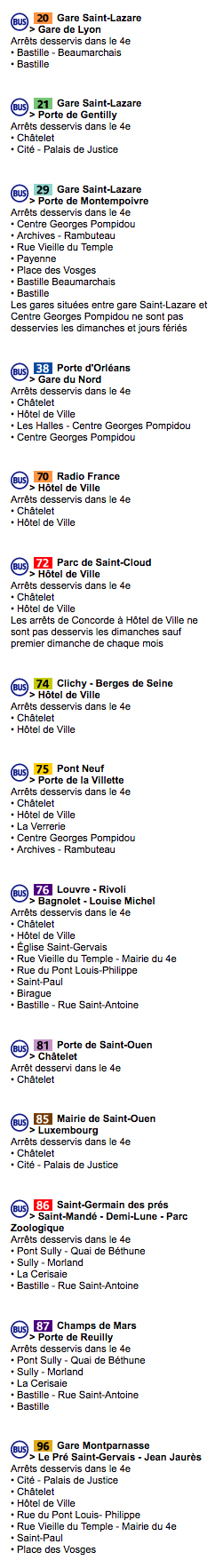 ligne de bus dans le 4eme (ligne de bus dans le 4eme) ligne de bus dans le 4eme